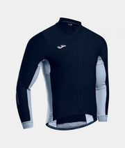 Поло блуза CRONO CYCLING JERSEY NAVY BLUE SKY BLUE NAVY-SKY BLUE