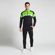 DANUBIO III TRACKSUIT BLACK FLUOR GREEN NEGRO-VERDE FLUOR