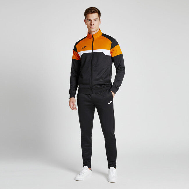 DANUBIO III TRACKSUIT BLACK ORANGE BLACK-ORANGE