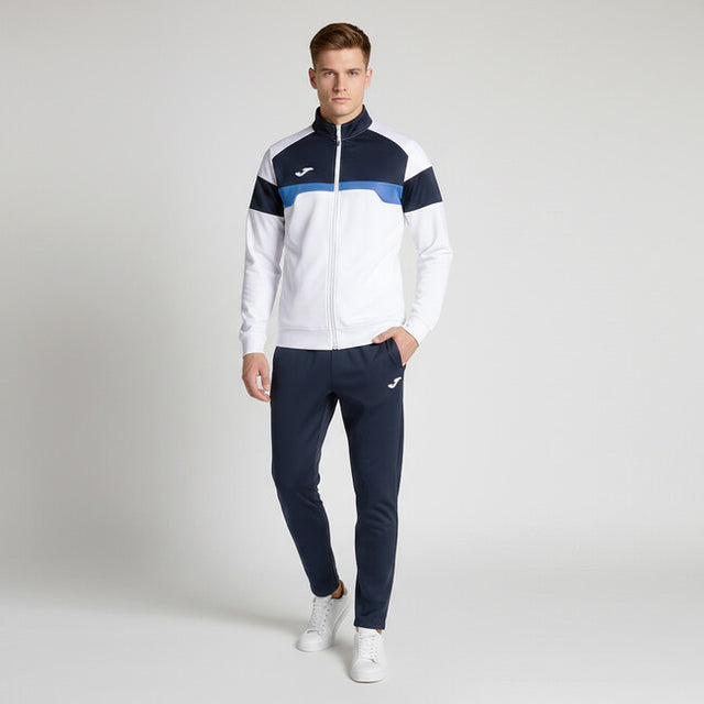 Екип / комплект DANUBIO III TRACKSUIT бяло морско синьо