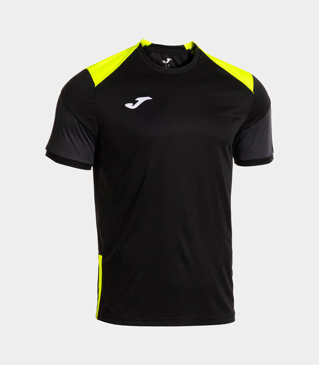 Фланелка / тениска DANUBIO SHORT SLEEVE T-SHIRT черно жълто флуоресцентно