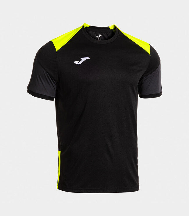 DANUBIO SHORT SLEEVE T-SHIRT BLACK FLUOR YELLOW NEGRO-AMARILLO FLUOR