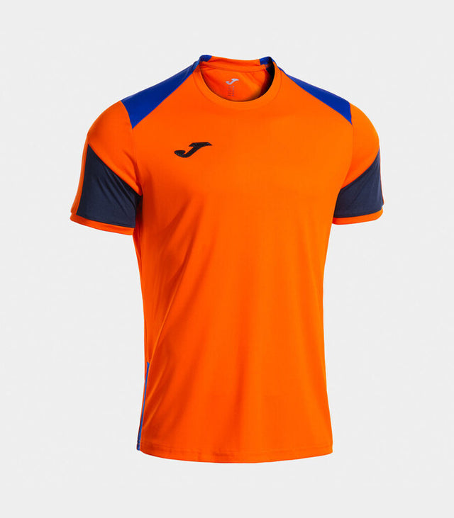 Фланелка / тениска DANUBIO SHORT SLEEVE T-SHIRT оранжево черно