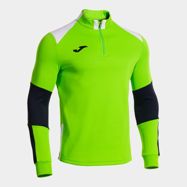 Суитшърт DANUBIO SWEATSHIRT сиво - зелено черно