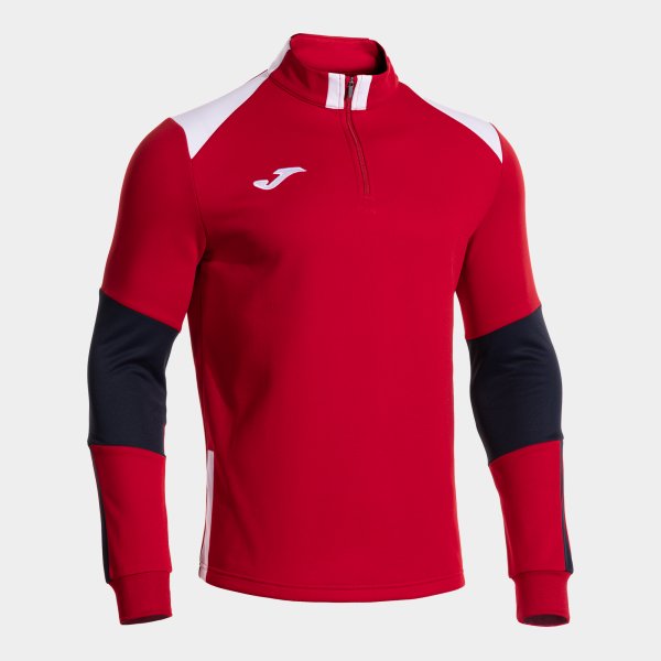 Суитшърт DANUBIO SWEATSHIRT сиво - червено бяло