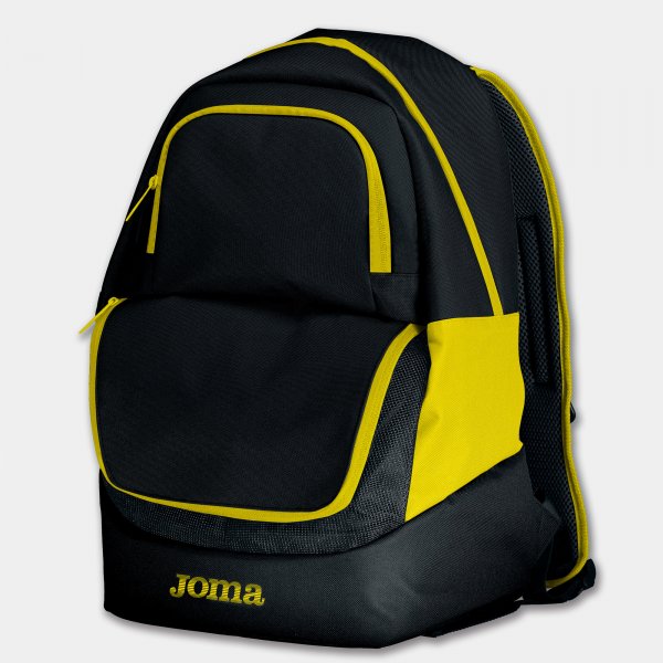 Раница DIAMOND II BACKPACK черно жълто