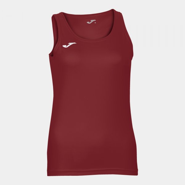Дамски спортен потник COMBI SLEEVELESS WOMEN SHIRT бордо