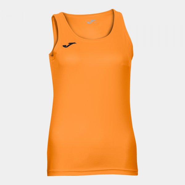 Дамски спортен потник COMBI SLEEVELESS WOMEN SHIRT оранжево флуоресцентно