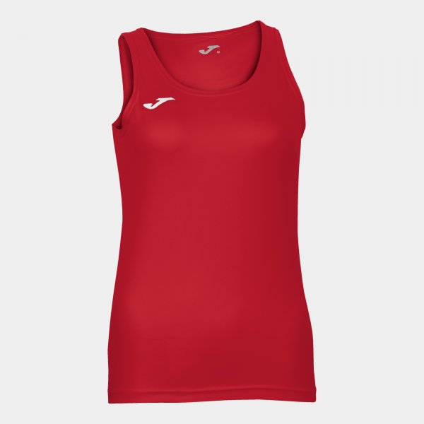 Дамски спортен потник COMBI SLEEVELESS WOMEN SHIRT червено