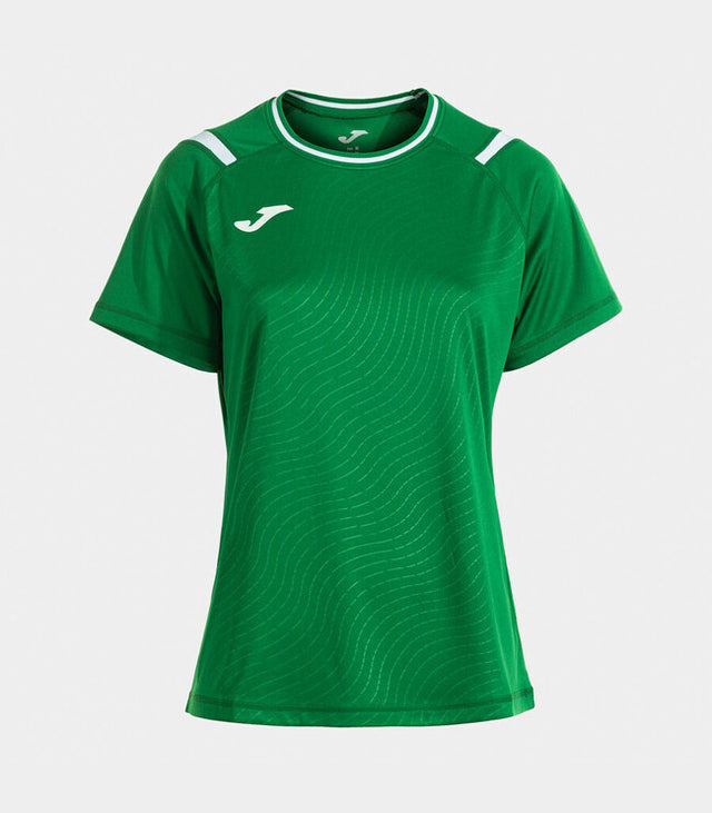 Дамски тениска с къс ръкав DINAMO II SHORT SLEEVE T-SHIRT зелено черно
