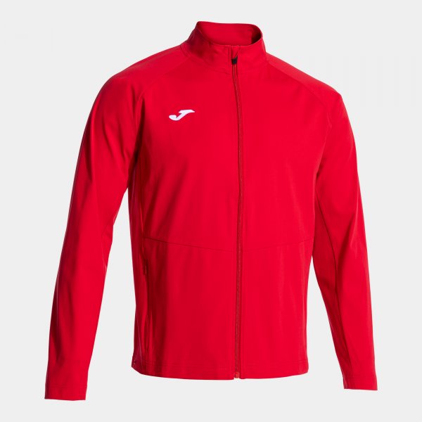 Суичър с цип DOHA II FULL ZIP SWEATSHIRT червено