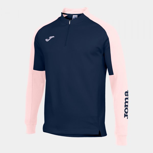 Суитшърт ECO CHAMPIONSHIP RECYCLED SWEATSHIRT морско синьо розово