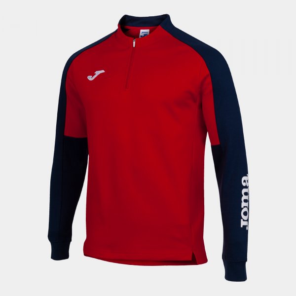 ECO CHAMPIONSHIP RECYCLED SWEATSHIRT RED-NAVY