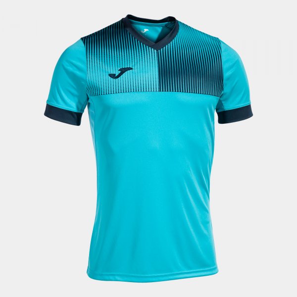Фланелка / тениска ECO SUPERNOVA SHORT SLEEVE T-SHIRT флуоресцентно тюркоазено