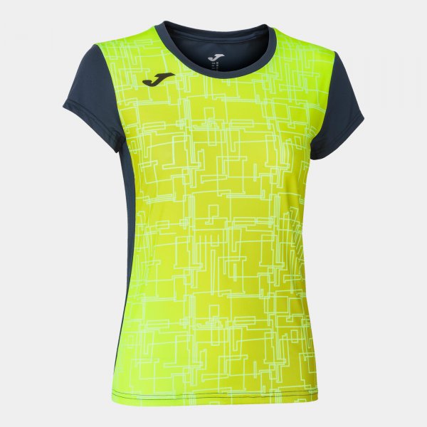 Дамски тениска за бягане T-SHIRT ELITE VIII SHORT SLEEVE морско синьо