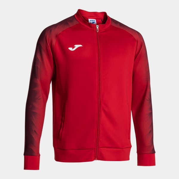 Суичър с цип ELITE XI FULL ZIP SWEATSHIRT червено