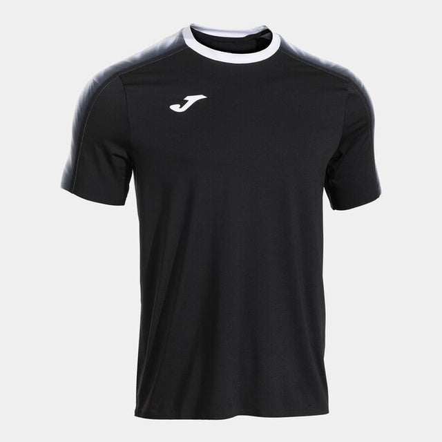 Тениска за бягане ELITE XI SHORT SLEEVE T-SHIRT флуо жълто - черно бяло
