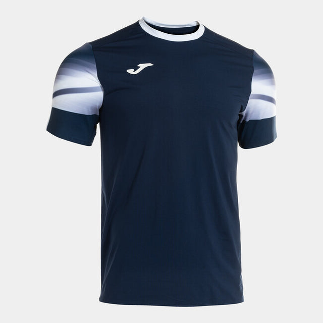 Тениска за бягане ELITE XI SHORT SLEEVE T-SHIRT морско синьо бяло