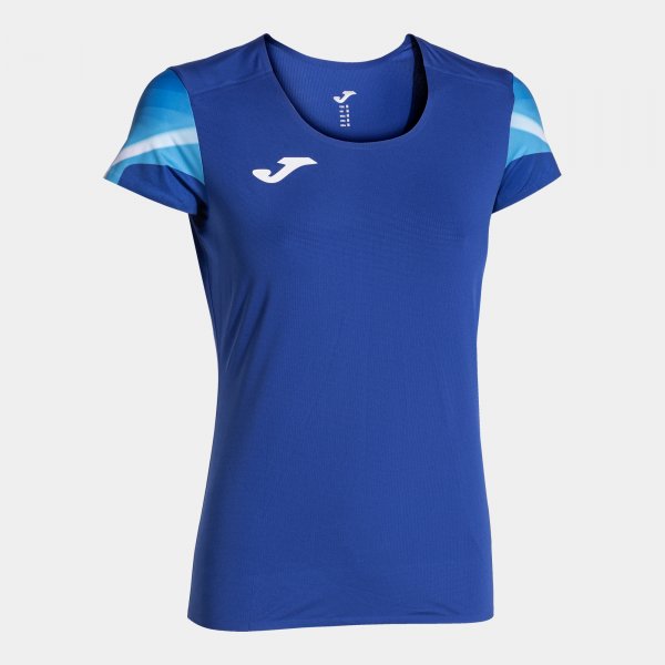 Дамски тениска за бягане ELITE XI SHORT SLEEVE T-SHIRT азурно бяло