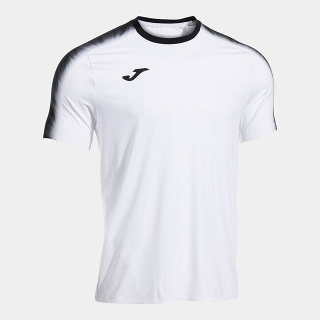 Тениска за бягане ELITE XI SHORT SLEEVE T-SHIRT флуо жълто - бяло черно