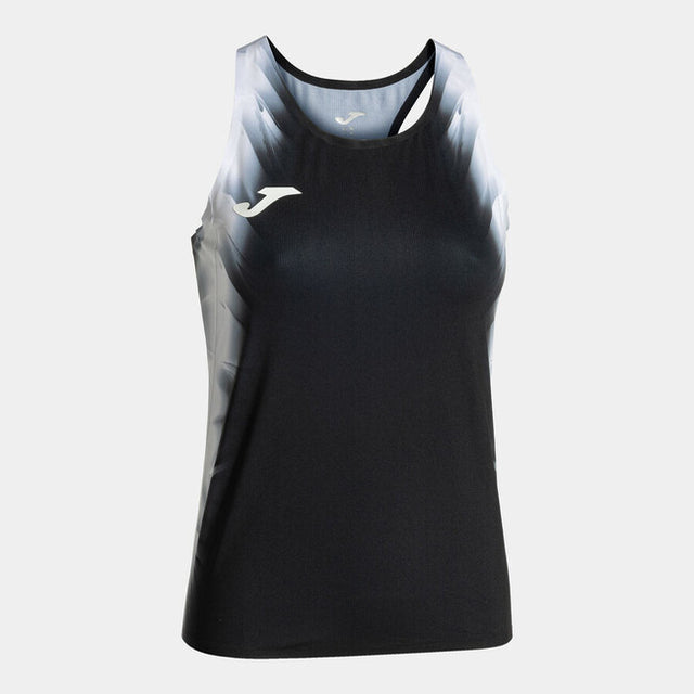 Дамски спортен потник ELITE XI TANK TOP черно бяло