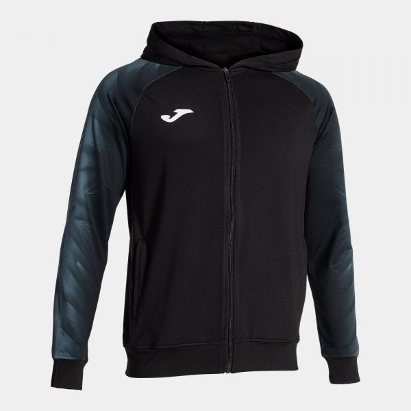 Суитшърт с качулка ELITE XI ZIP-UP HOODIE черно антрацит
