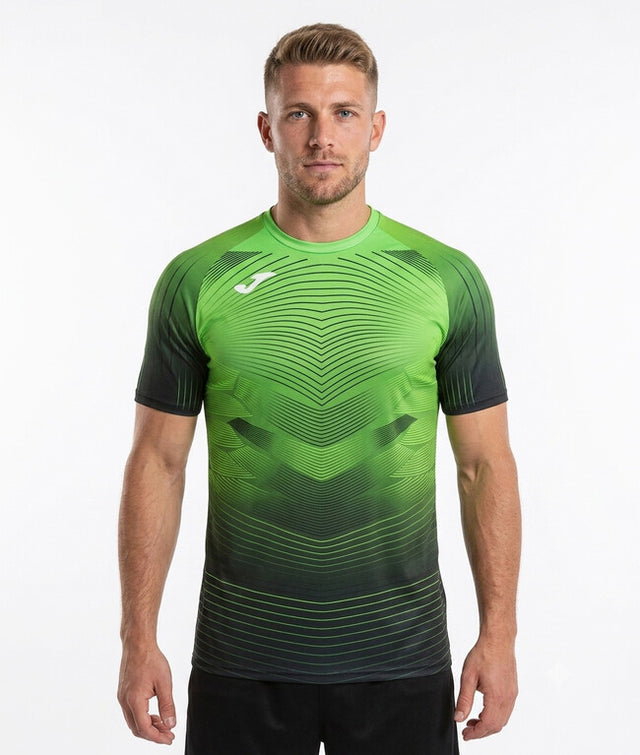 Тениска ELITE XII SHORT SLEEVE T-SHIRT флуоресцентно зелено