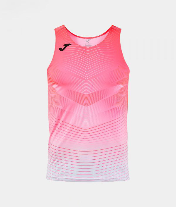 Тениска ELITE XII TANK TOP коралово флуоресцентно