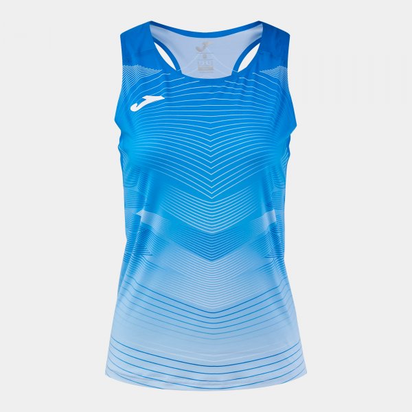 Дамски тениска ELITE XII TANK TOP азурно