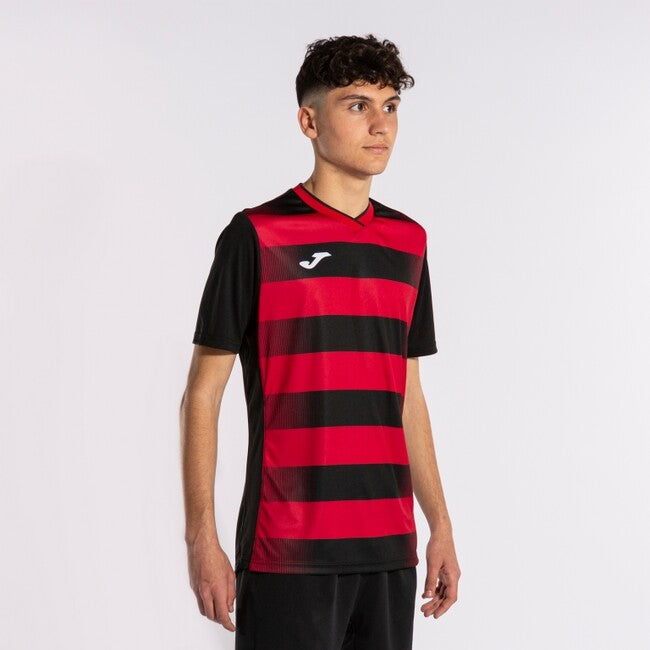 EUROPA V SHORT SLEEVE T-SHIRT BLACK-RED