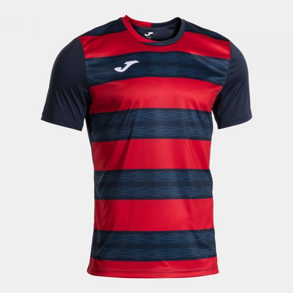 Фланелка / тениска EUROPA VI SHORT SLEEVE T-SHIRT морско синьо червено