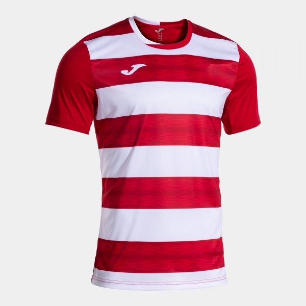 Фланелка / тениска EUROPA VI SHORT SLEEVE T-SHIRT червено бяло