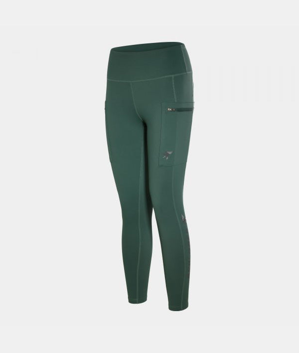 Дамски клин (легинси) EXPLORER LONG TIGHTS зелено