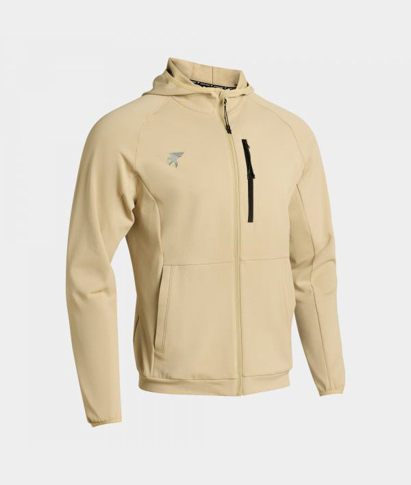 Суитшърт EXPLORER ZIP-UP HOODIE бежово
