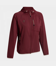 Дамска суитшърт EXPLORER ZIP-UP HOODIE червено