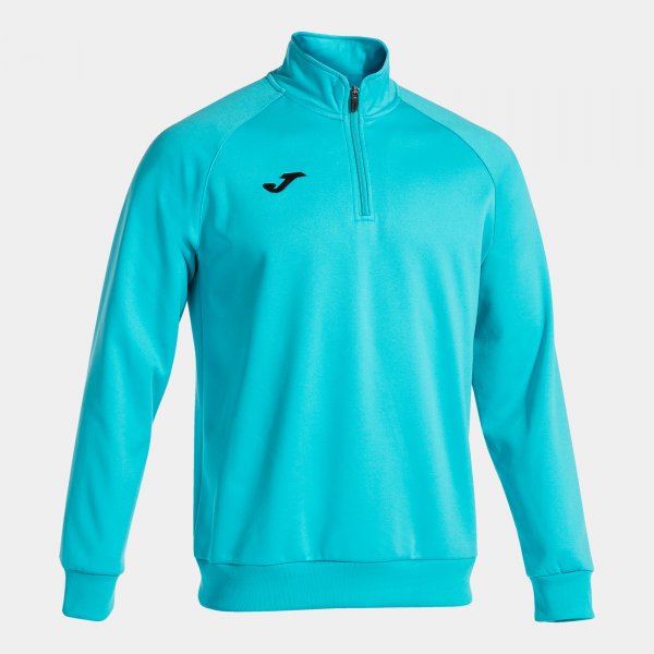 Суитшърт FARAON SWEATSHIRT флуоресцентно тюркоазено