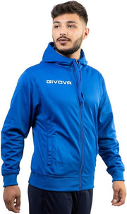 Суитшърт FELPA POLARFLEECE (FULL ZIP) 500 азурно синьо