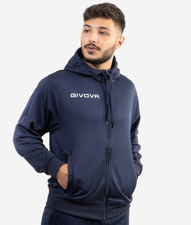 Суитшърт FELPA POLARFLEECE (FULL ZIP) 500 синьо