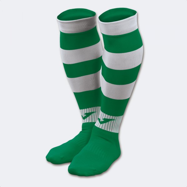 Гети / чорапи ZEBRA II MID-CALF FOOTBALL SOCKS (4 PCS) зелено черно