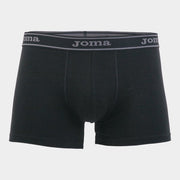 BOXER BRIEFS COTTON BLACK -PACK 2- BLACK