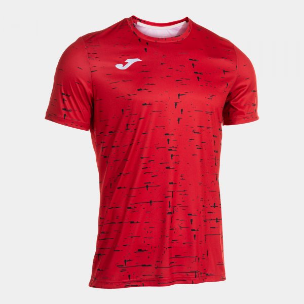 Тениска с къс ръкав PRO TEAM SHORT SLEEVE T-SHIRT червено черно