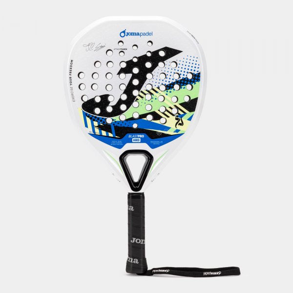 Падел ракета BLAST PRO HRD PRINTING PADDLE RACKET бяло азурно