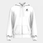 Суитшърт с качулка ZIP-UP HOODIE бяло