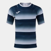 STONE RUGBY PRO SHORT SLEEVE T-SHIRT WHITE DARK NAVY WHITE-NAVY