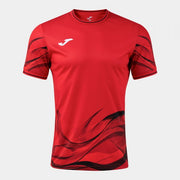 WAVE SHORT SLEEVE T-SHIRT RED BLACK RED-BLACK