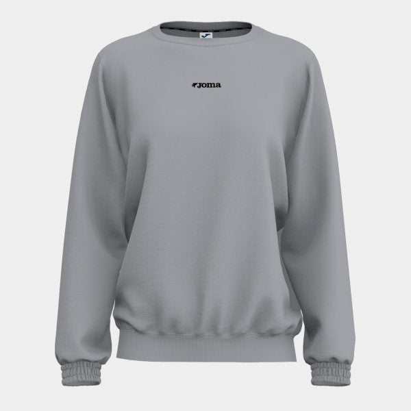 Дамски суитшърт SWEATSHIRT сиво оранжево флуоресцентно
