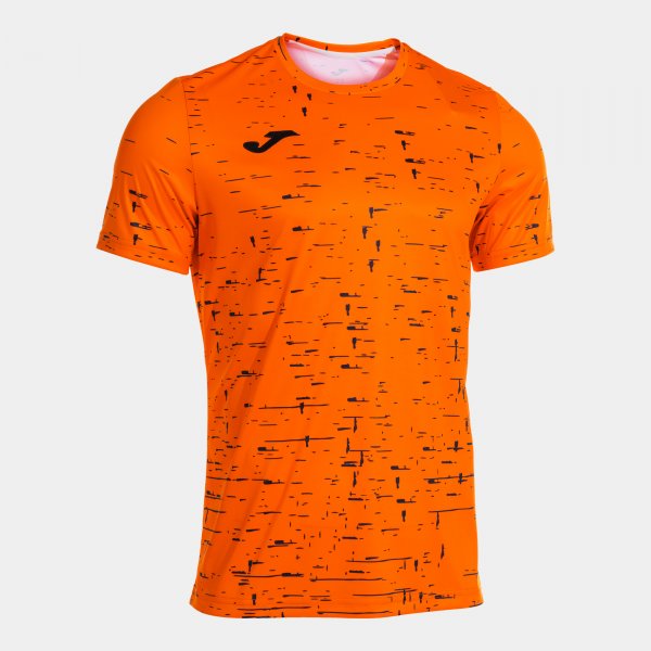 Тениска с къс ръкав PRO TEAM SHORT SLEEVE T-SHIRT оранжево черно
