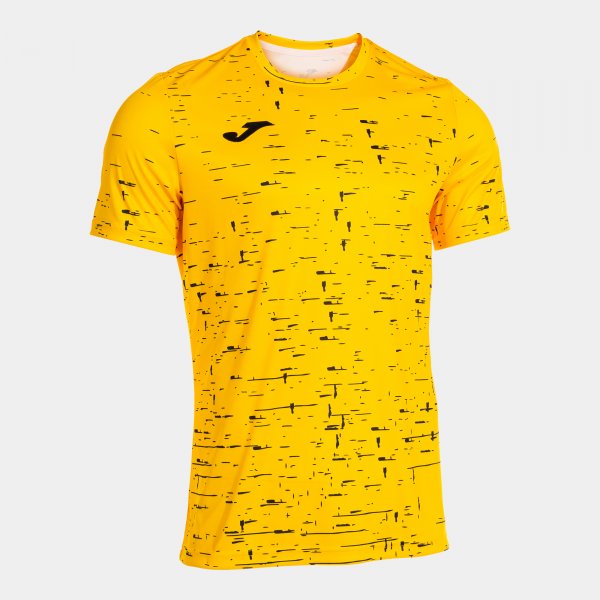 Тениска с къс ръкав PRO TEAM SHORT SLEEVE T-SHIRT жълто черно