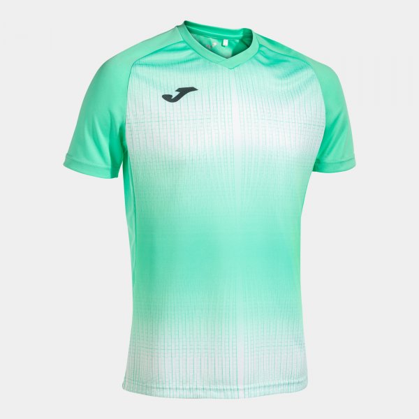 Фланелка / тениска TIGER V SHORT SLEEVE T-SHIRT зелено бяло