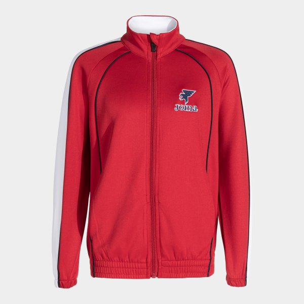 FUTBOL RETRO MUNDIAL 2026 FULL ZIP SWEATSHIRT RED WHITE RED-WHITE